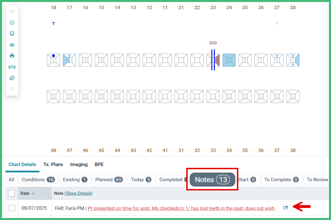 A Guide to the Odontogram (Charting) – CareStack