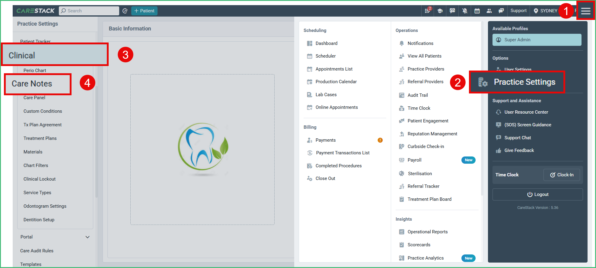 Configure Care Notes – CareStack